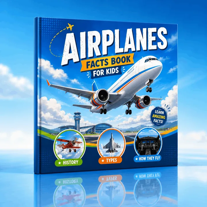 Airplanes Facts Book for Kids book